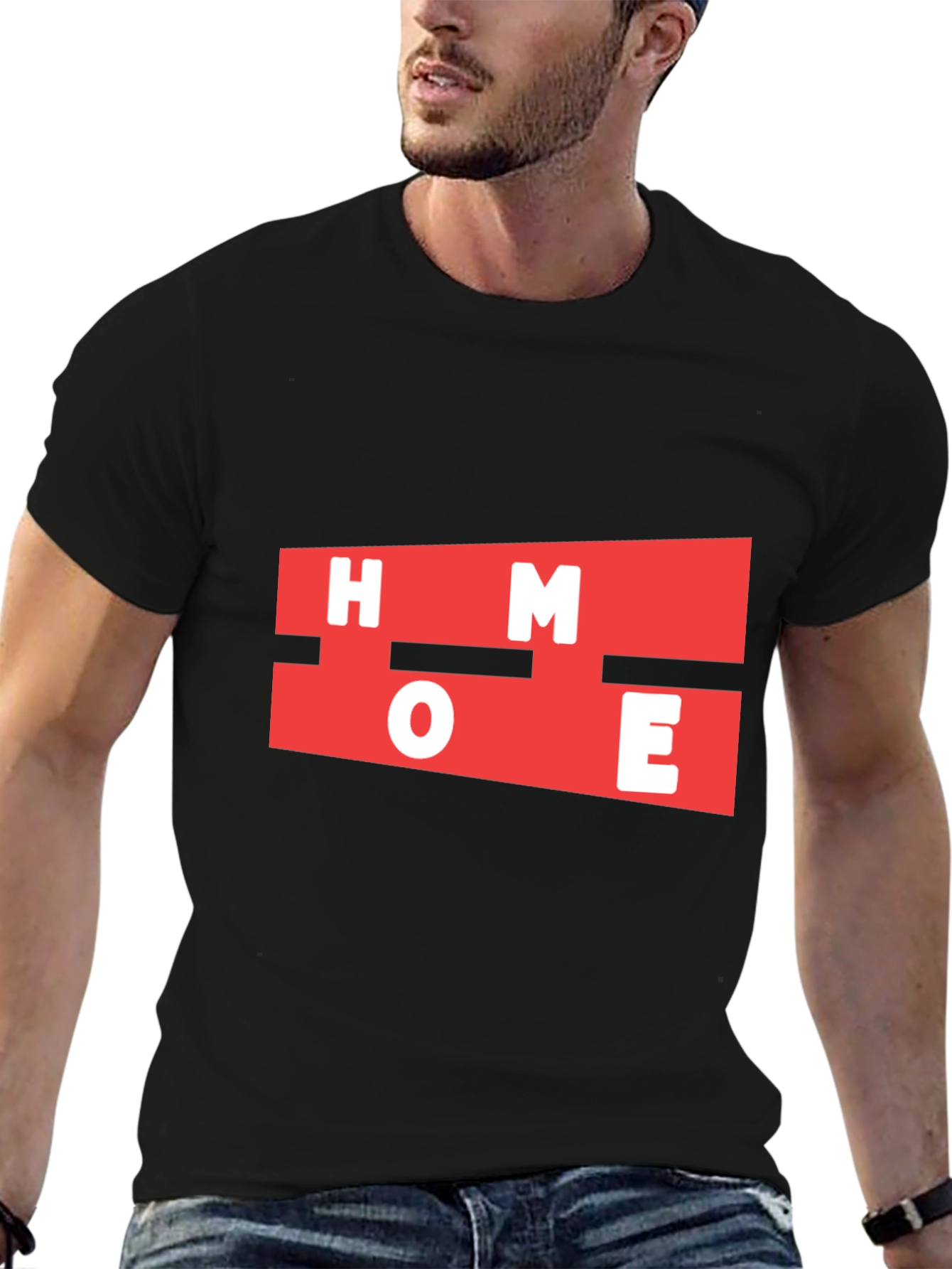 HOME Graphic Tee - Stylish Comfort