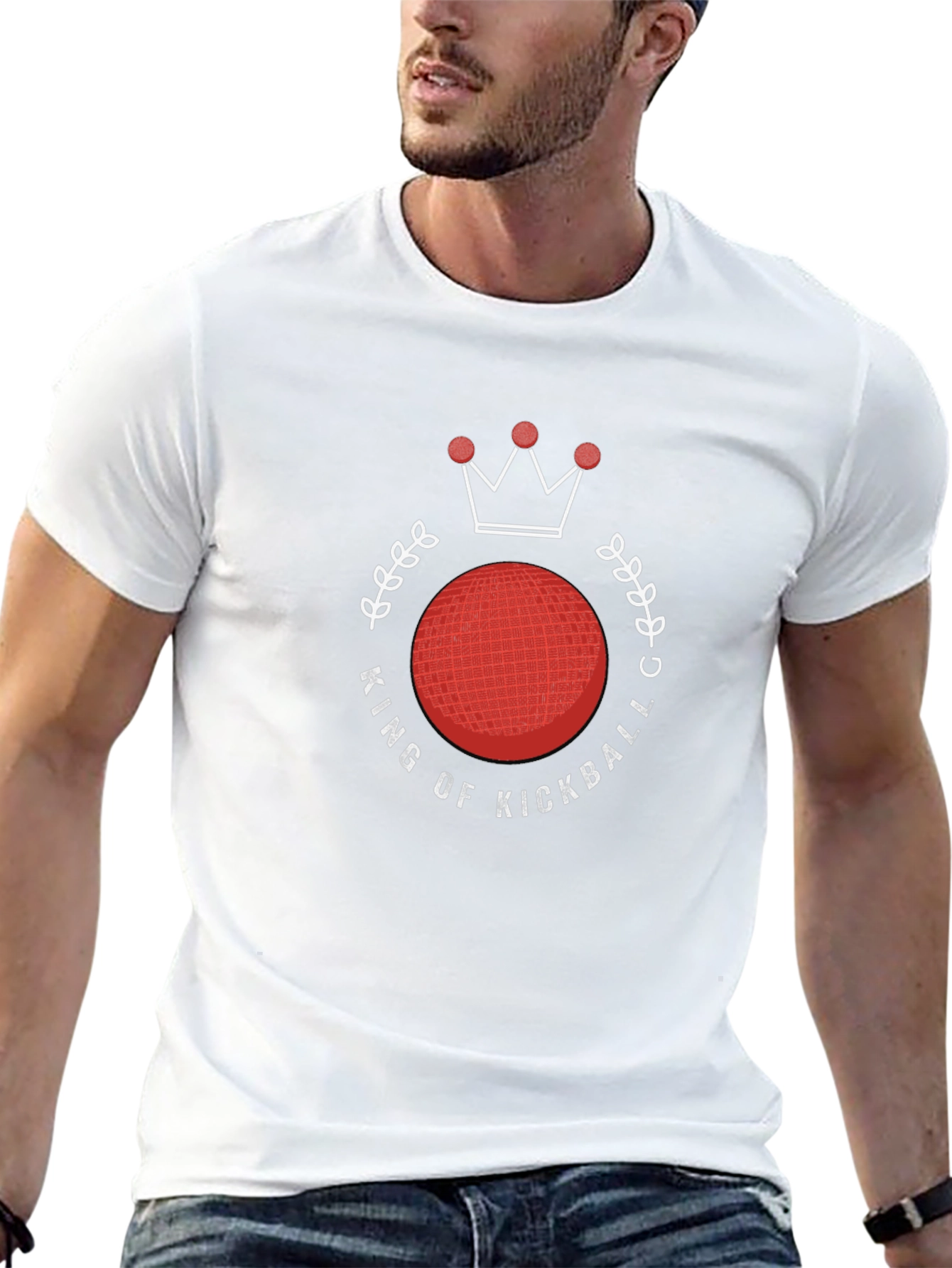 King of Kickball Black T-Shirt