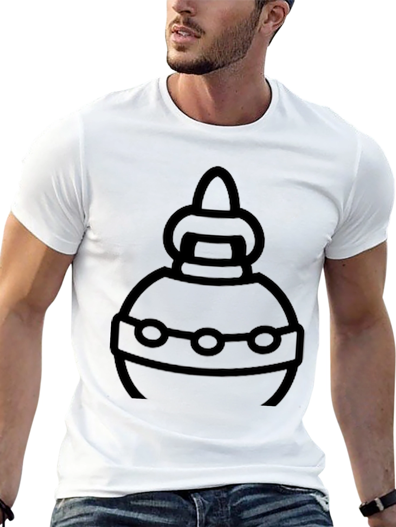 Unique Graphic Print T-Shirt
