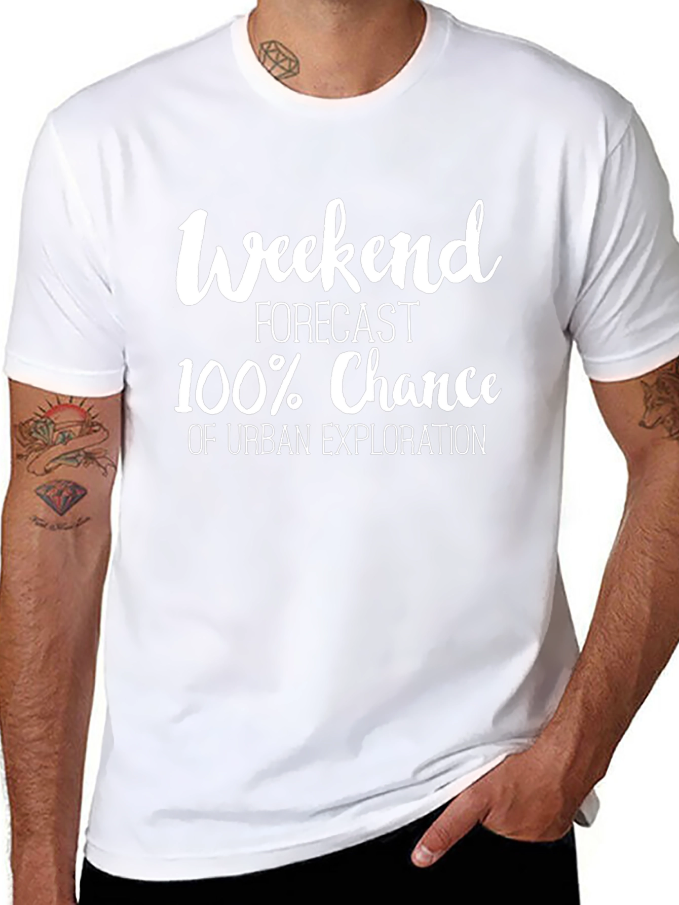 Weekend Urban Exploration Graphic T-Shirt