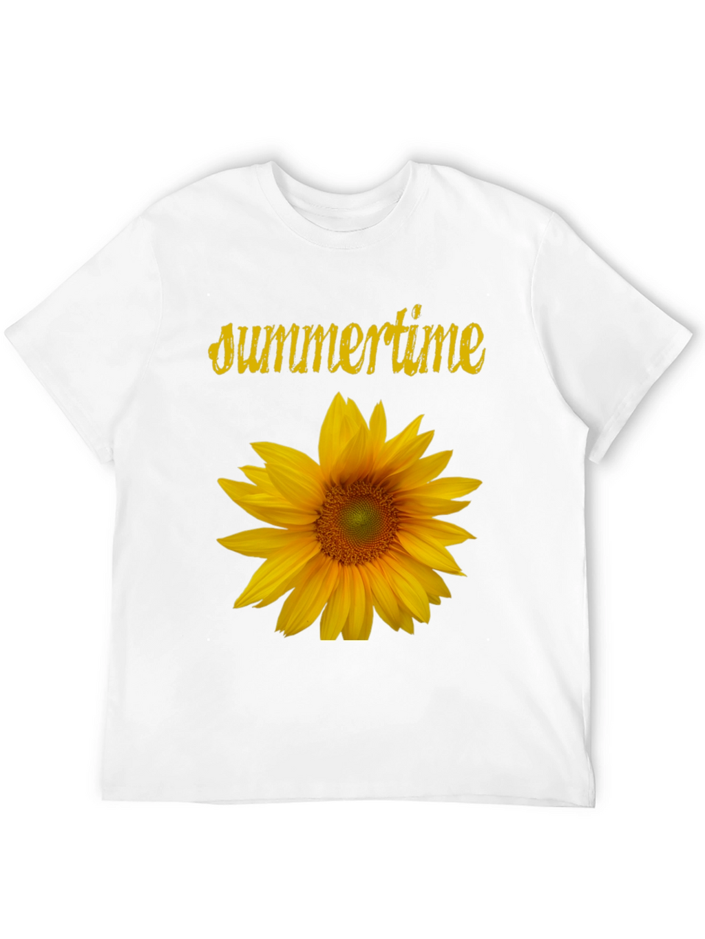 Summertime Sunflower Graphic T-Shirt