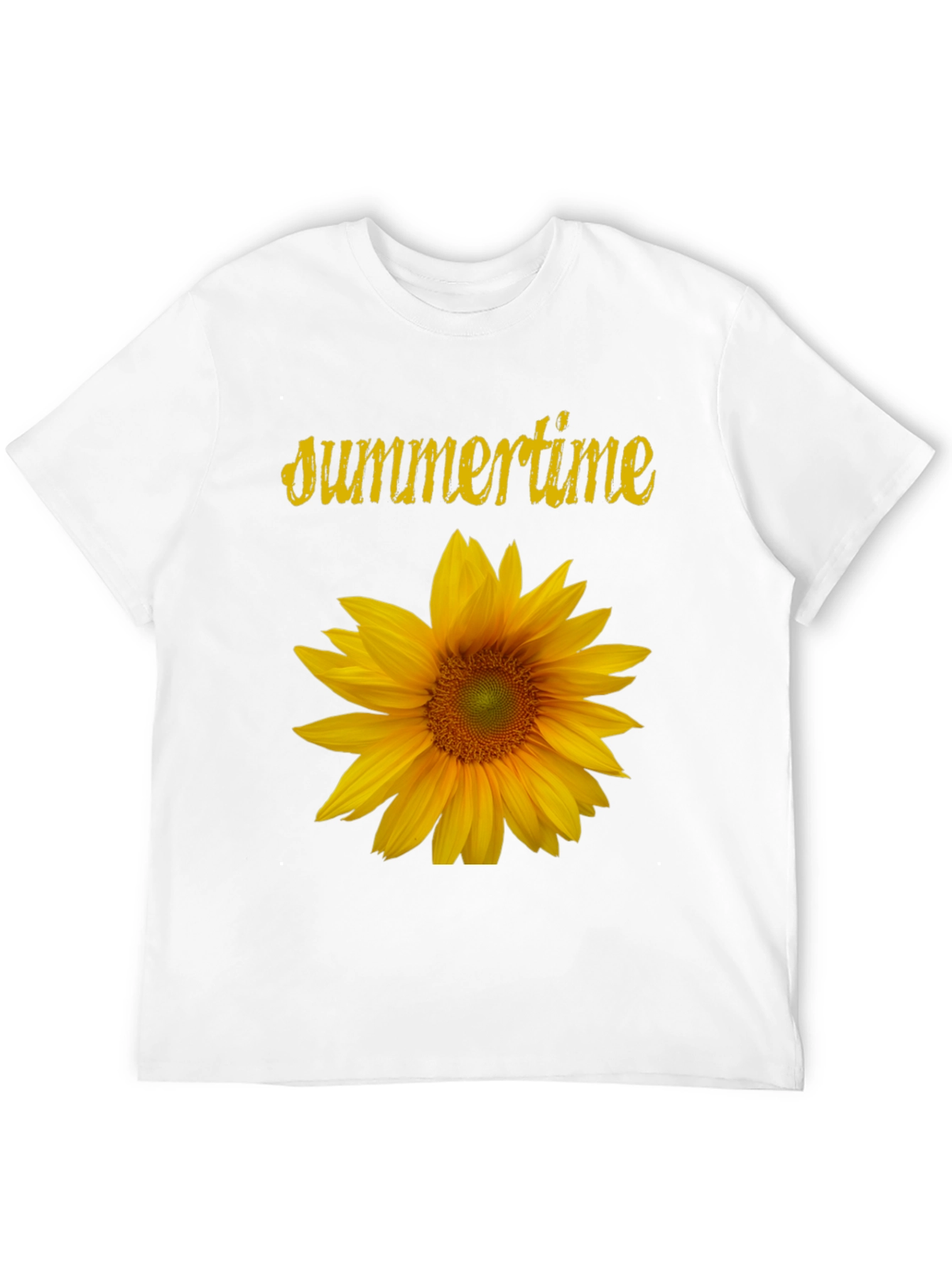 Summertime Sunflower Graphic T-Shirt
