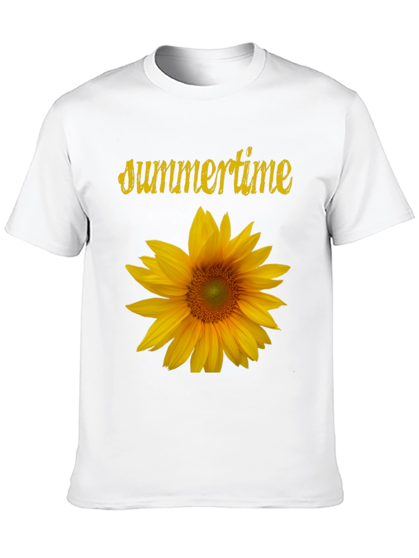 Summertime Sunflower Graphic T-Shirt