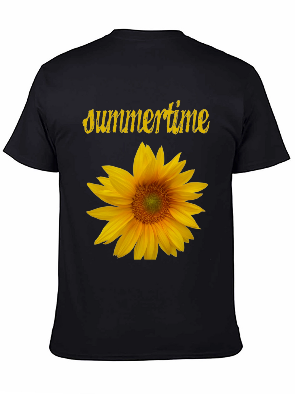 Summertime Sunflower Graphic T-Shirt