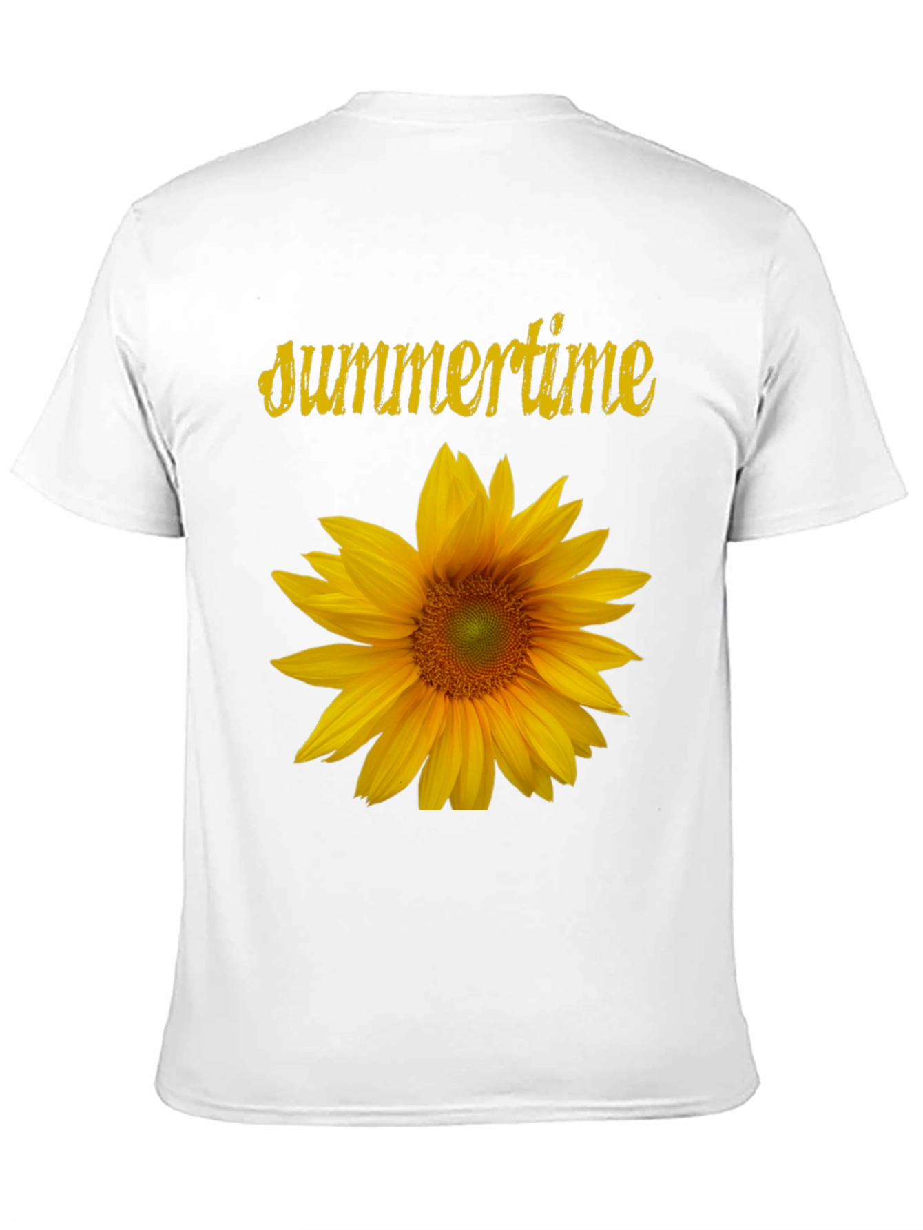 Summertime Sunflower Graphic T-Shirt