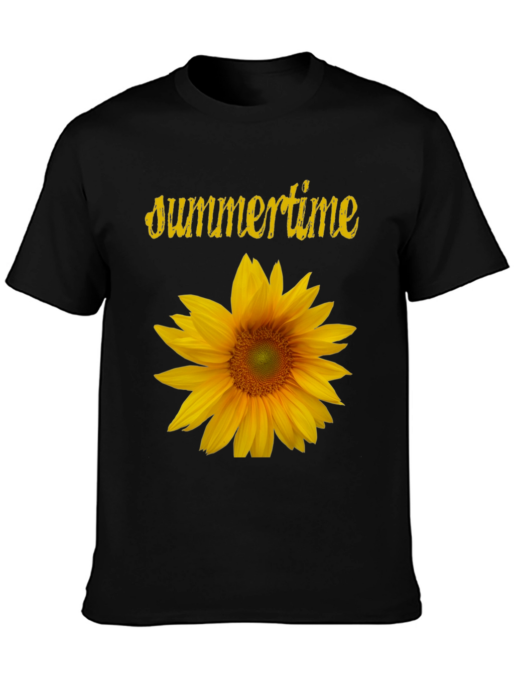 Summertime Sunflower Graphic T-Shirt