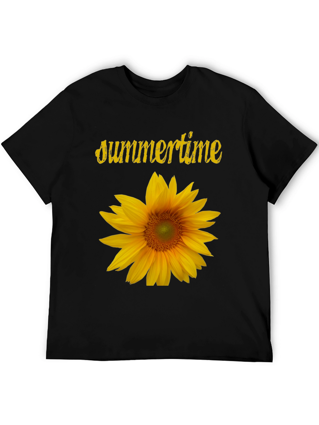 Summertime Sunflower Graphic T-Shirt