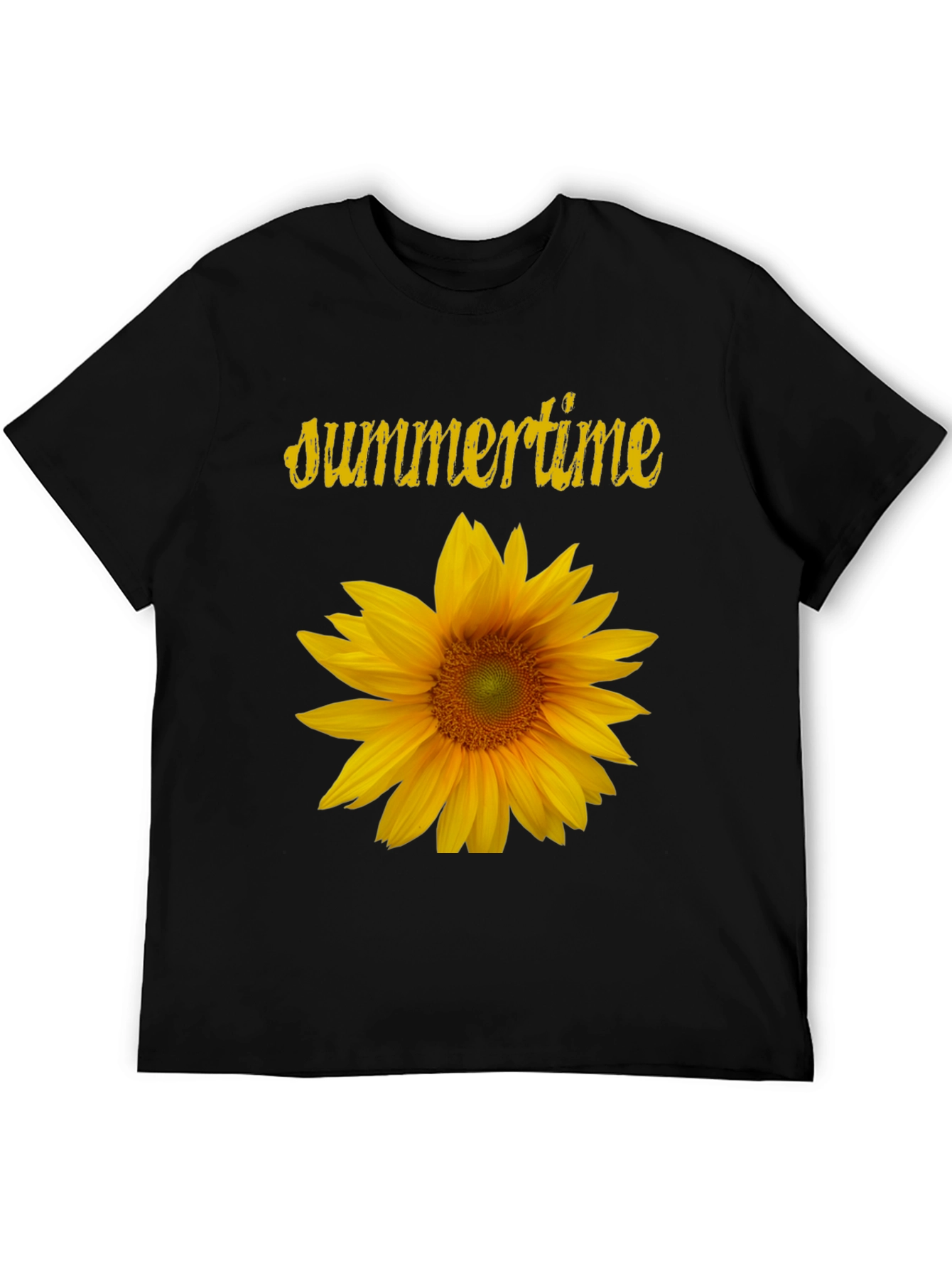 Summertime Sunflower Graphic T-Shirt