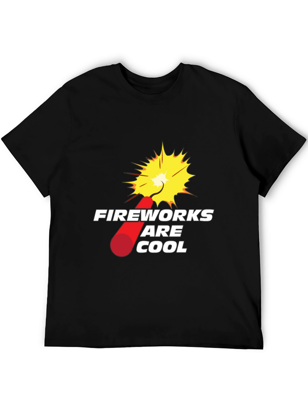 Fireworks are Cool Graphic T-Shirt