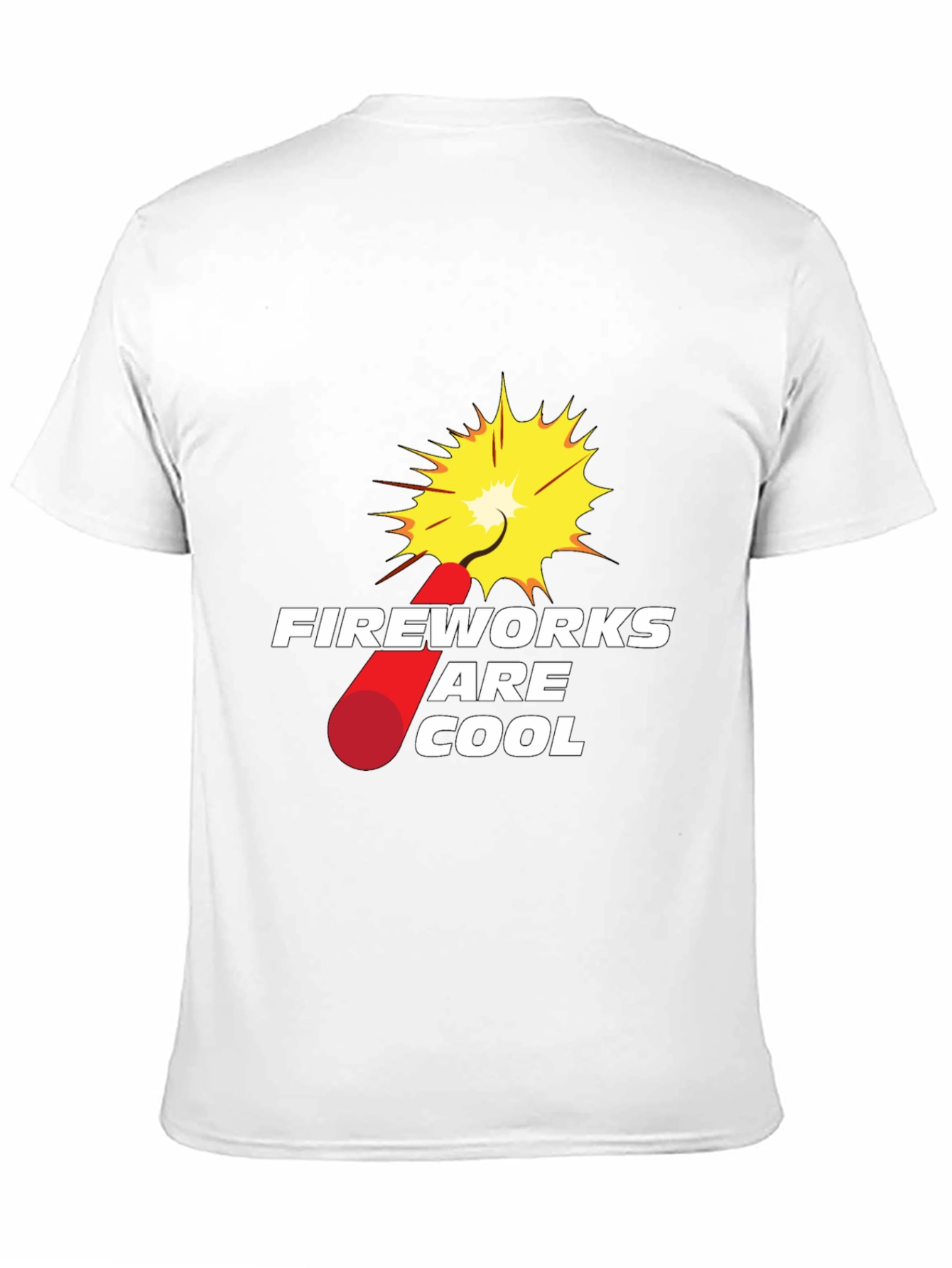 Fireworks are Cool Graphic T-Shirt
