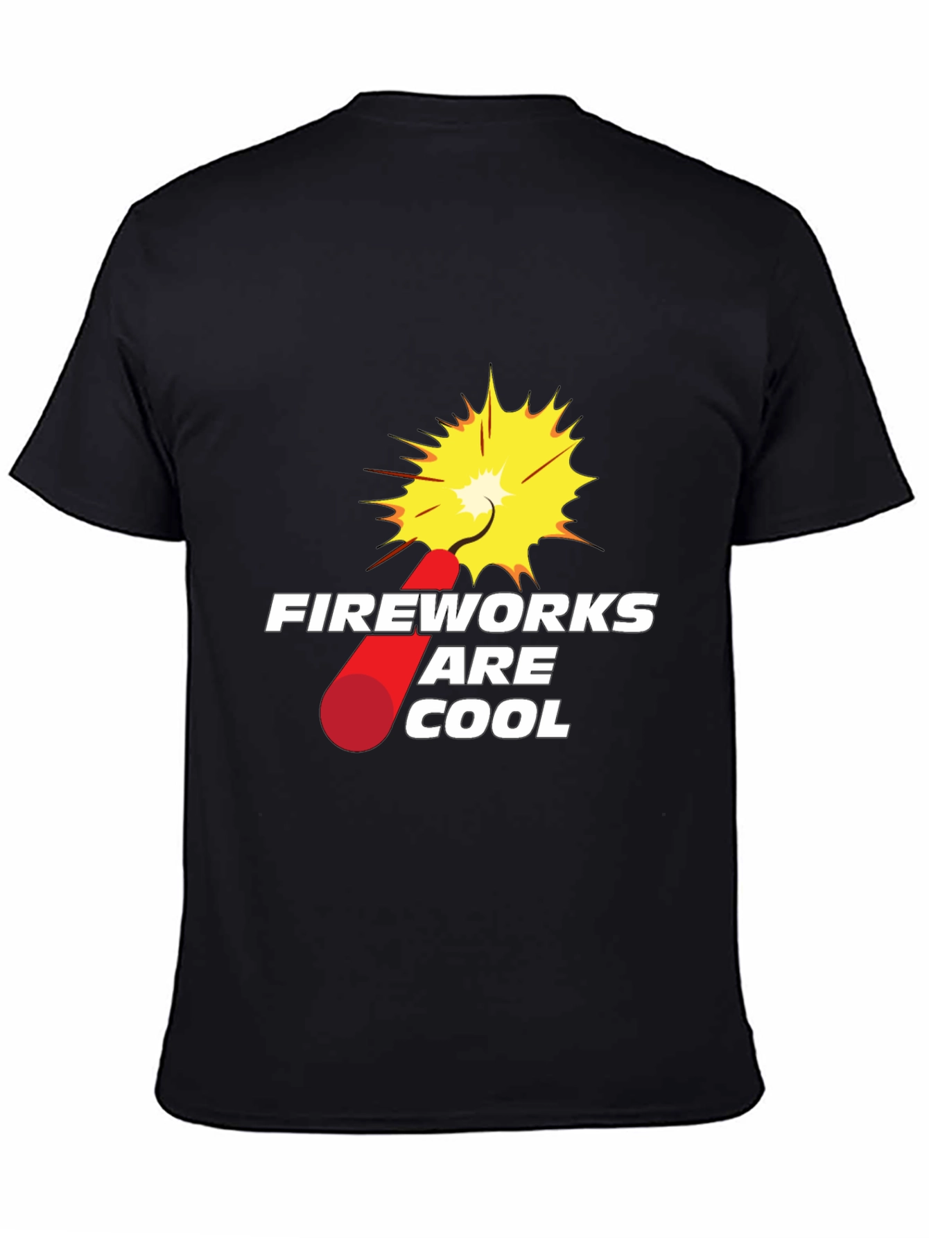Fireworks are Cool Graphic T-Shirt