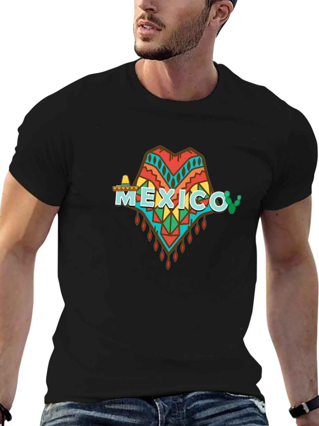 Mexico T-Shirt - Aztec Style