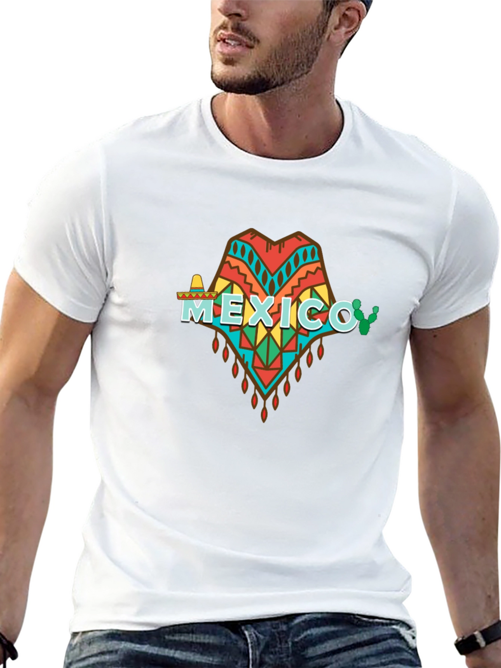 Mexico T-Shirt - Aztec Style