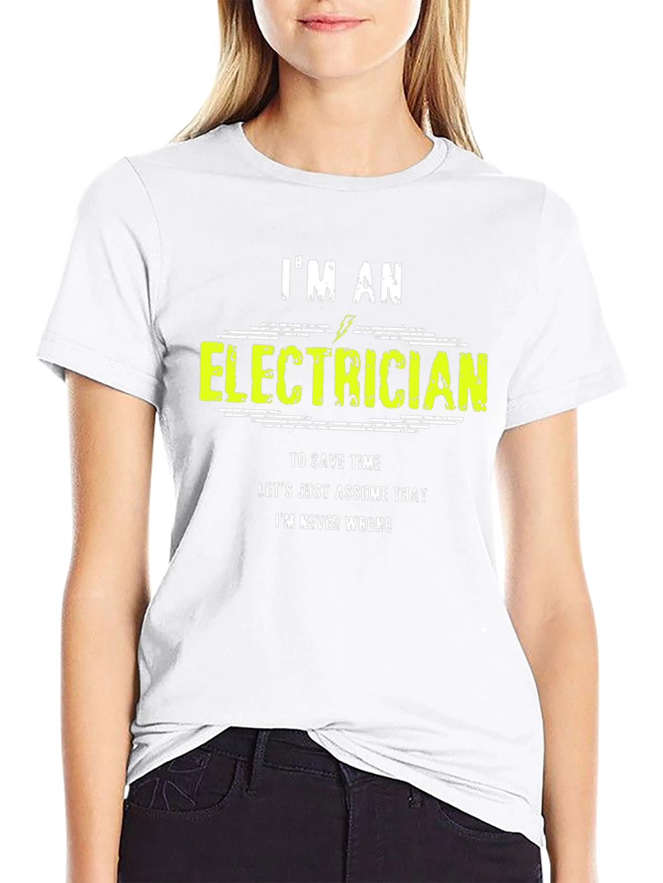 Im An Electrician Funny Graphic T-Shirt