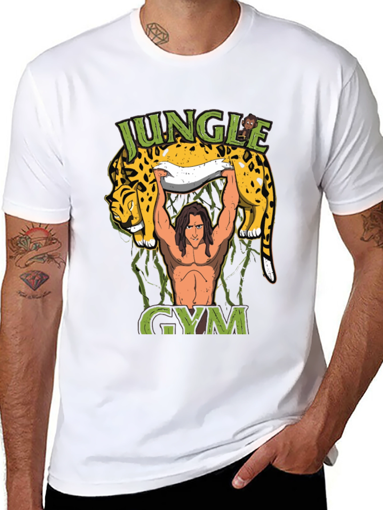 Jungle Gym T-Shirt - Tarzan Workout Tee