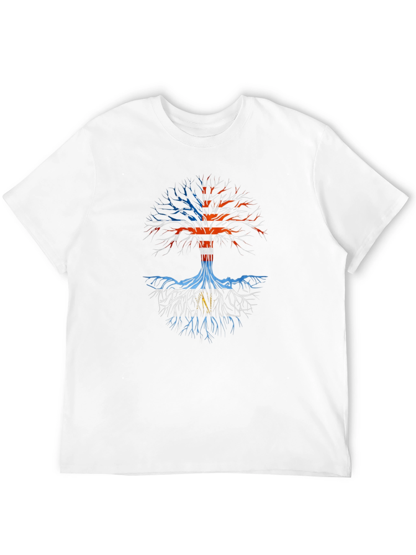 Patriotic Tree T-Shirt - USA Roots Design