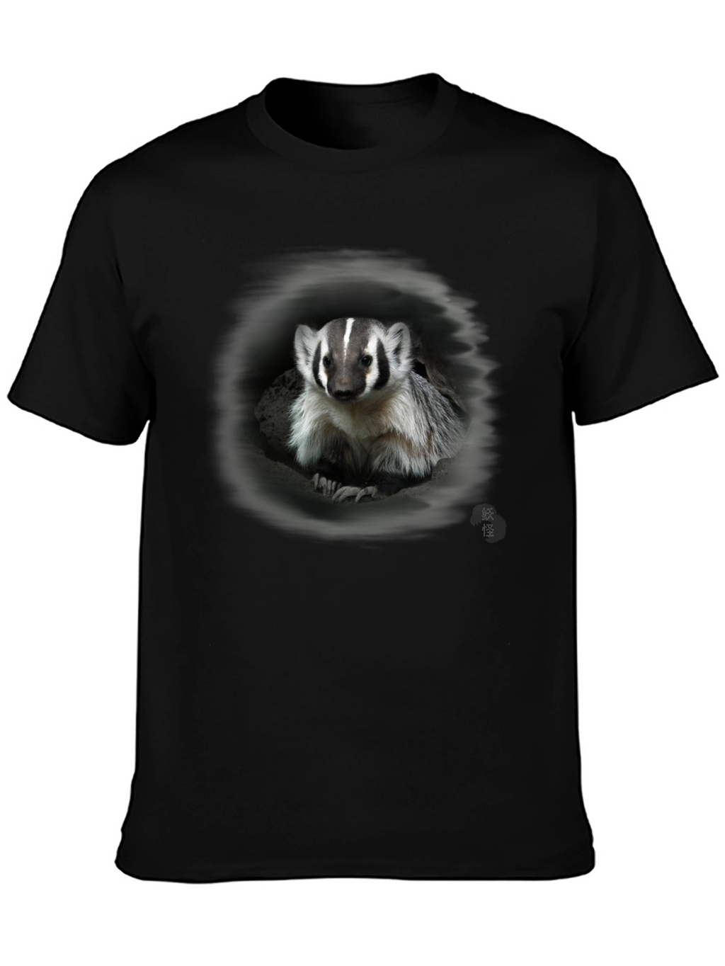 Badger Graphic T-Shirt - Wildlife Tee