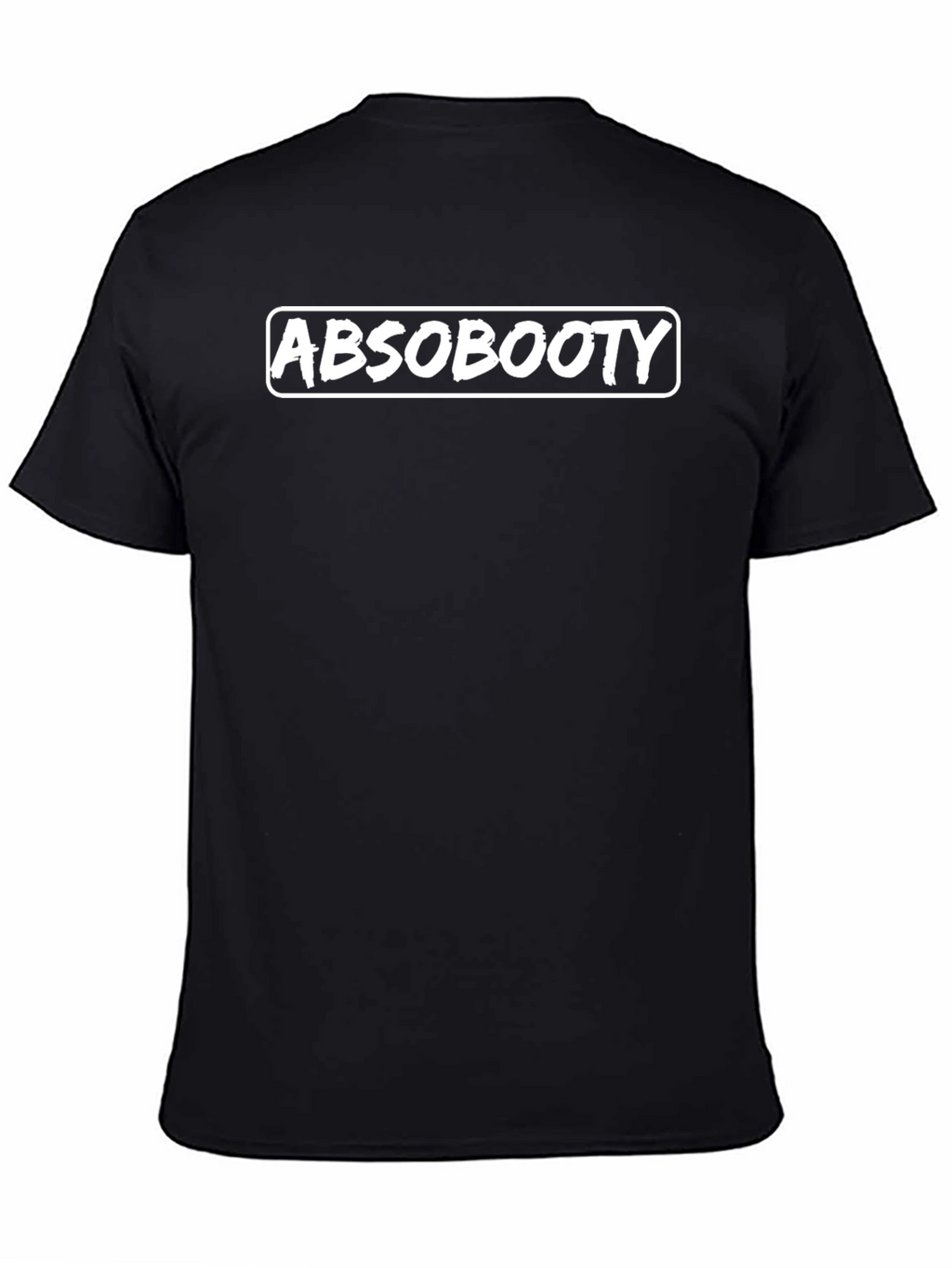 Abs Booty Black T-Shirt - Funny Graphic Tee