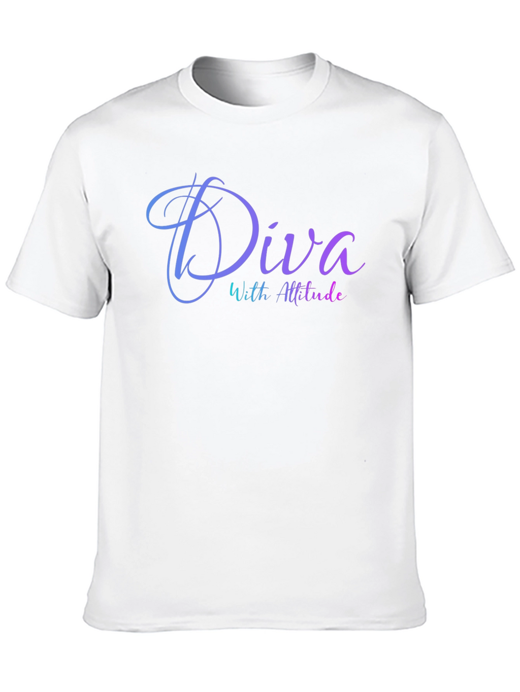 Diva With Attitude Black T-Shirt