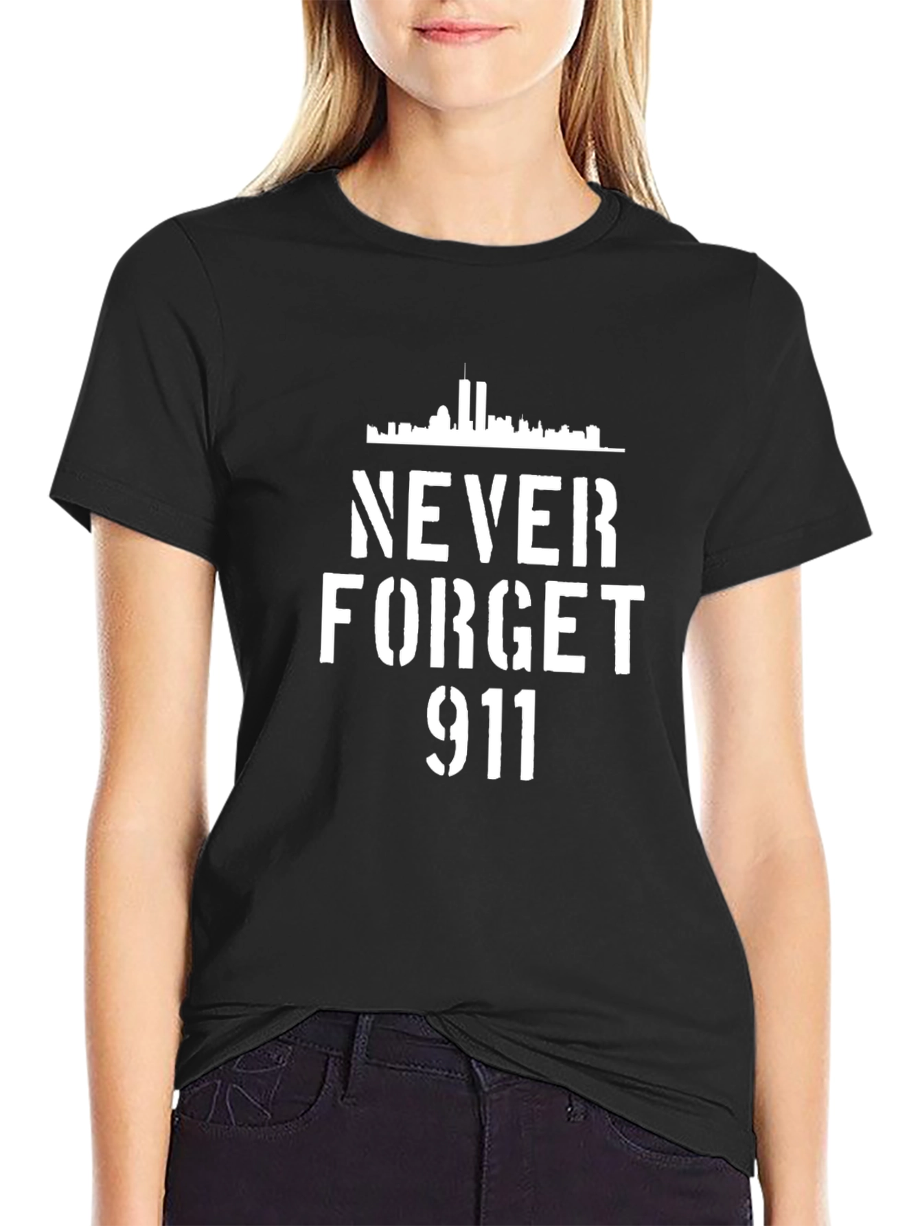 Never Forget 9/11 Memorial T-Shirt