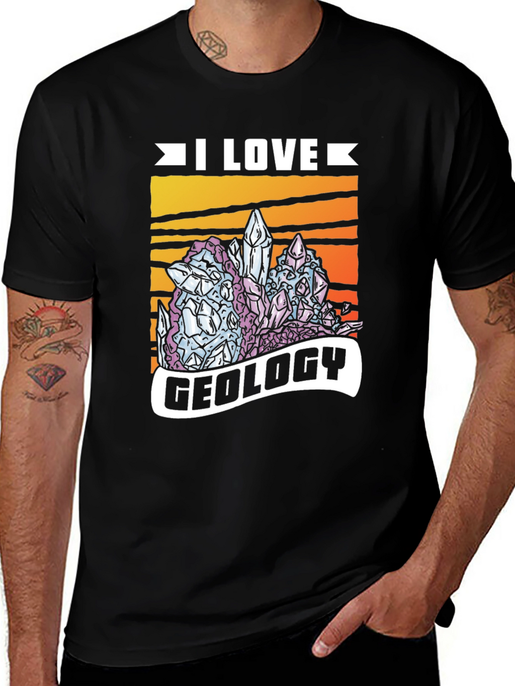 I Love Geology Graphic Tee