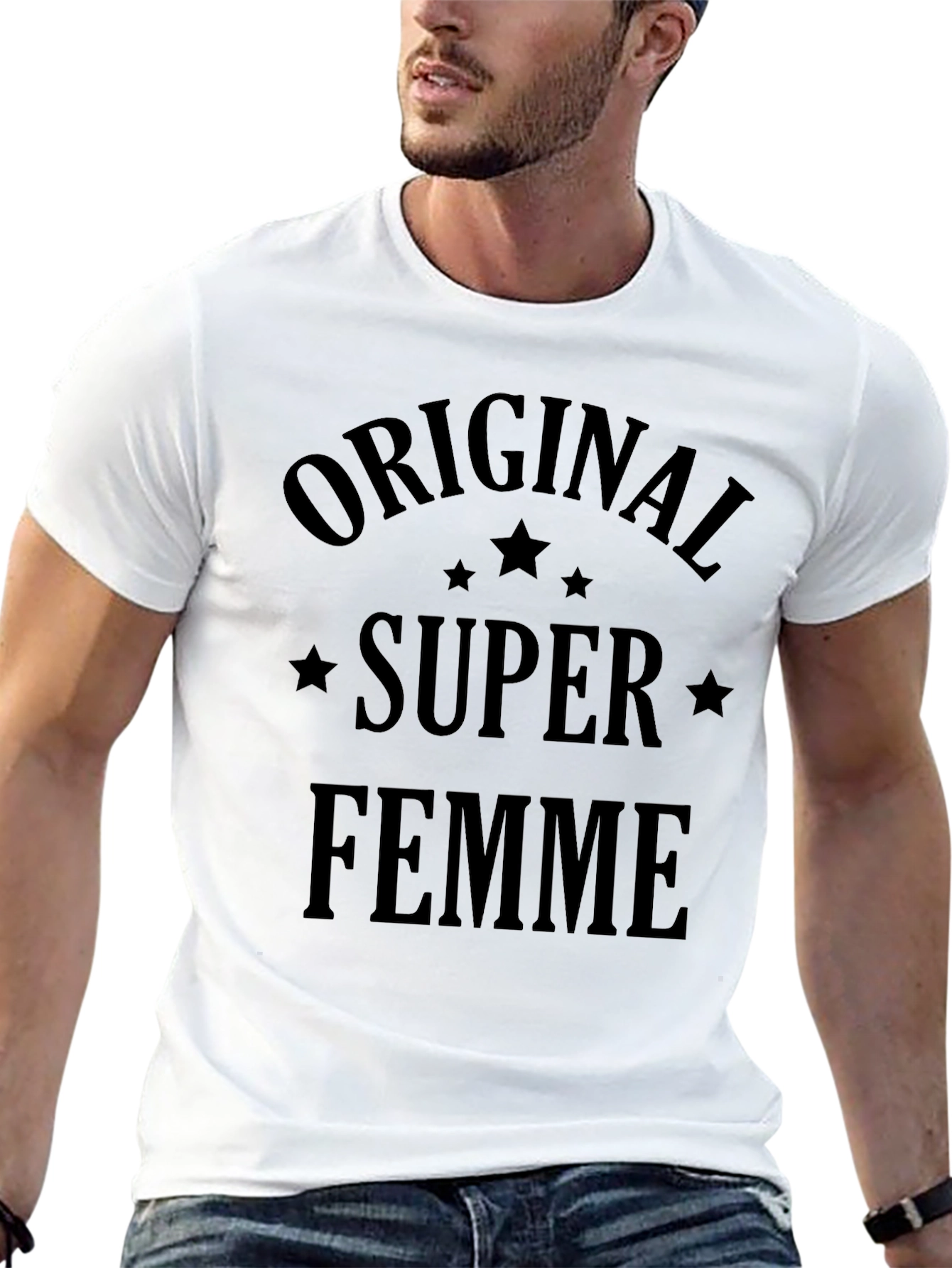 Original Super Femme Graphic Tee - Black