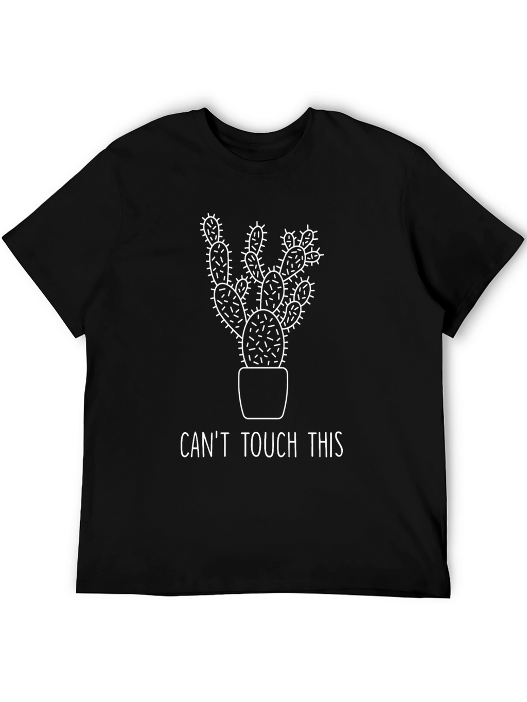 Cactus Graphic Tee - Cant Touch This T-Shirt
