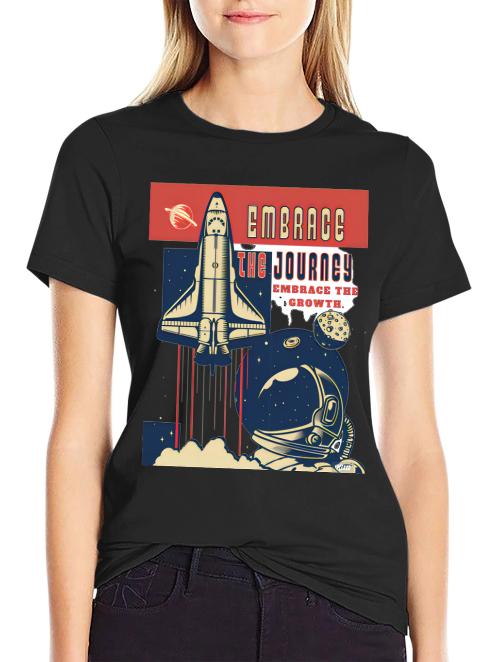 Embrace the Journey Space T-Shirt