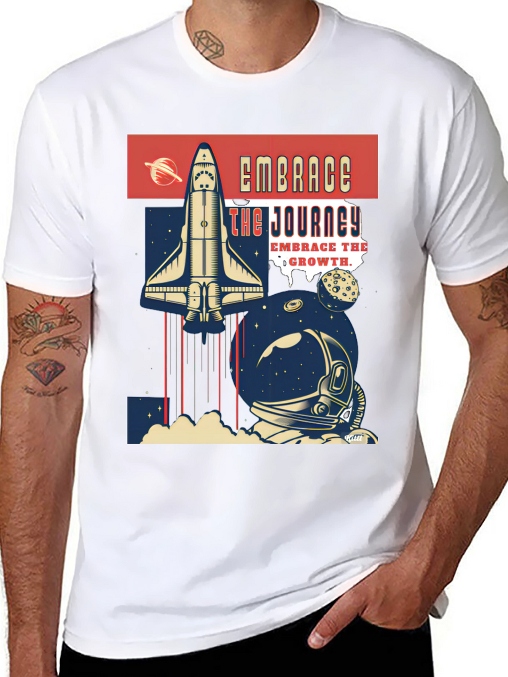 Embrace the Journey Space T-Shirt