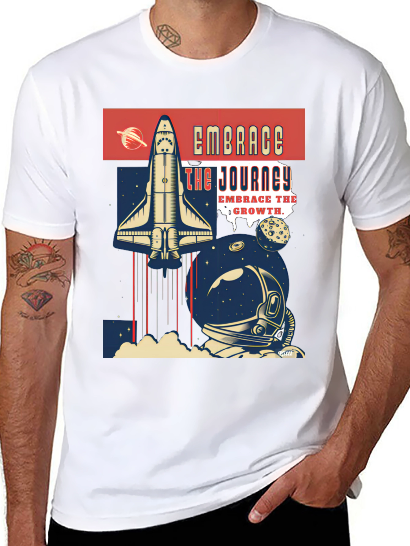 Embrace the Journey Space T-Shirt