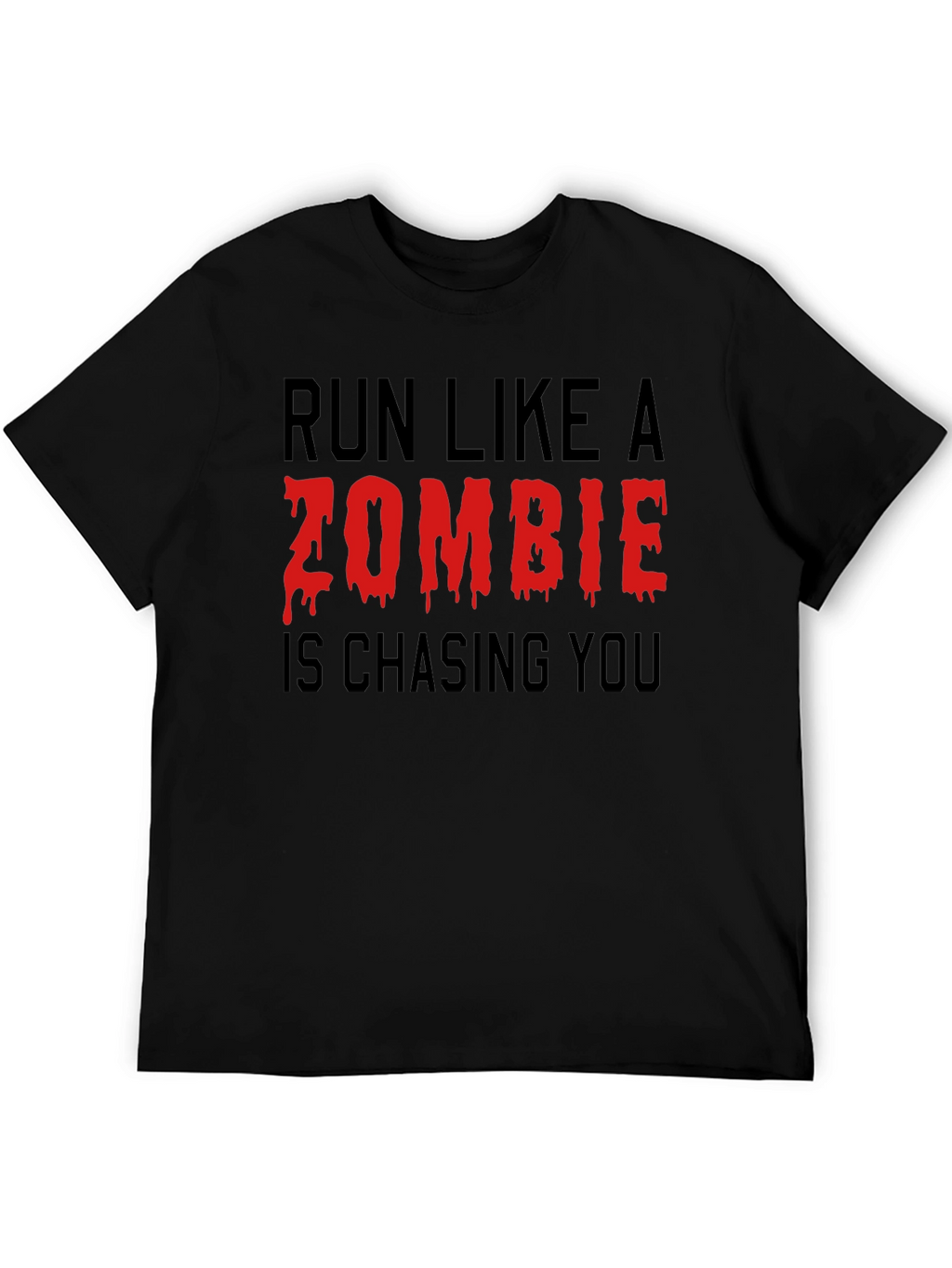 Run Like a Zombie T-Shirt - Black