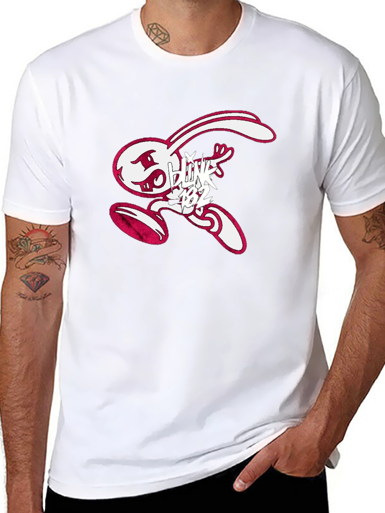 Blink-182 Bunny Black Tee