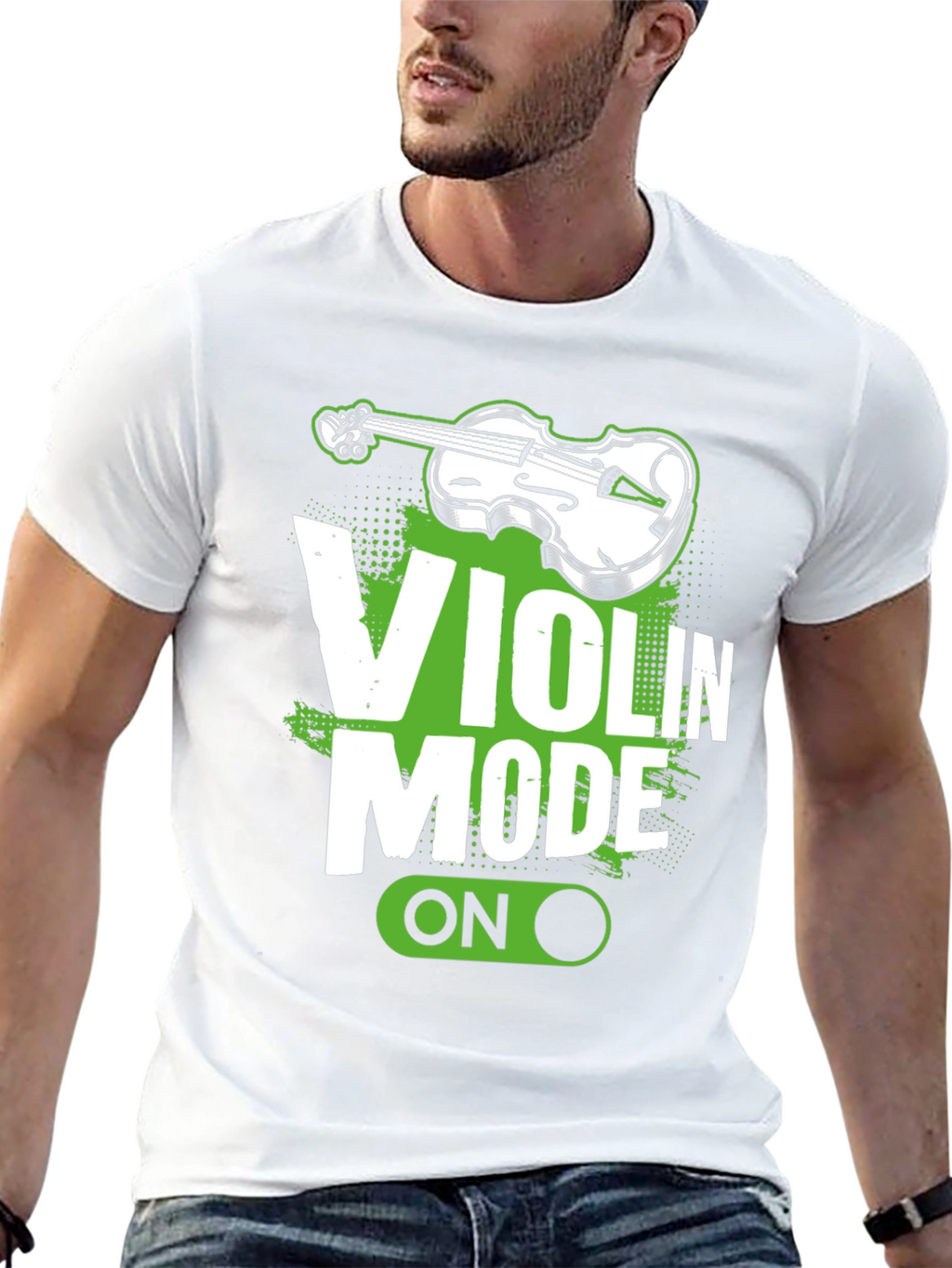 Violin Mode On - Graphic T-Shirt