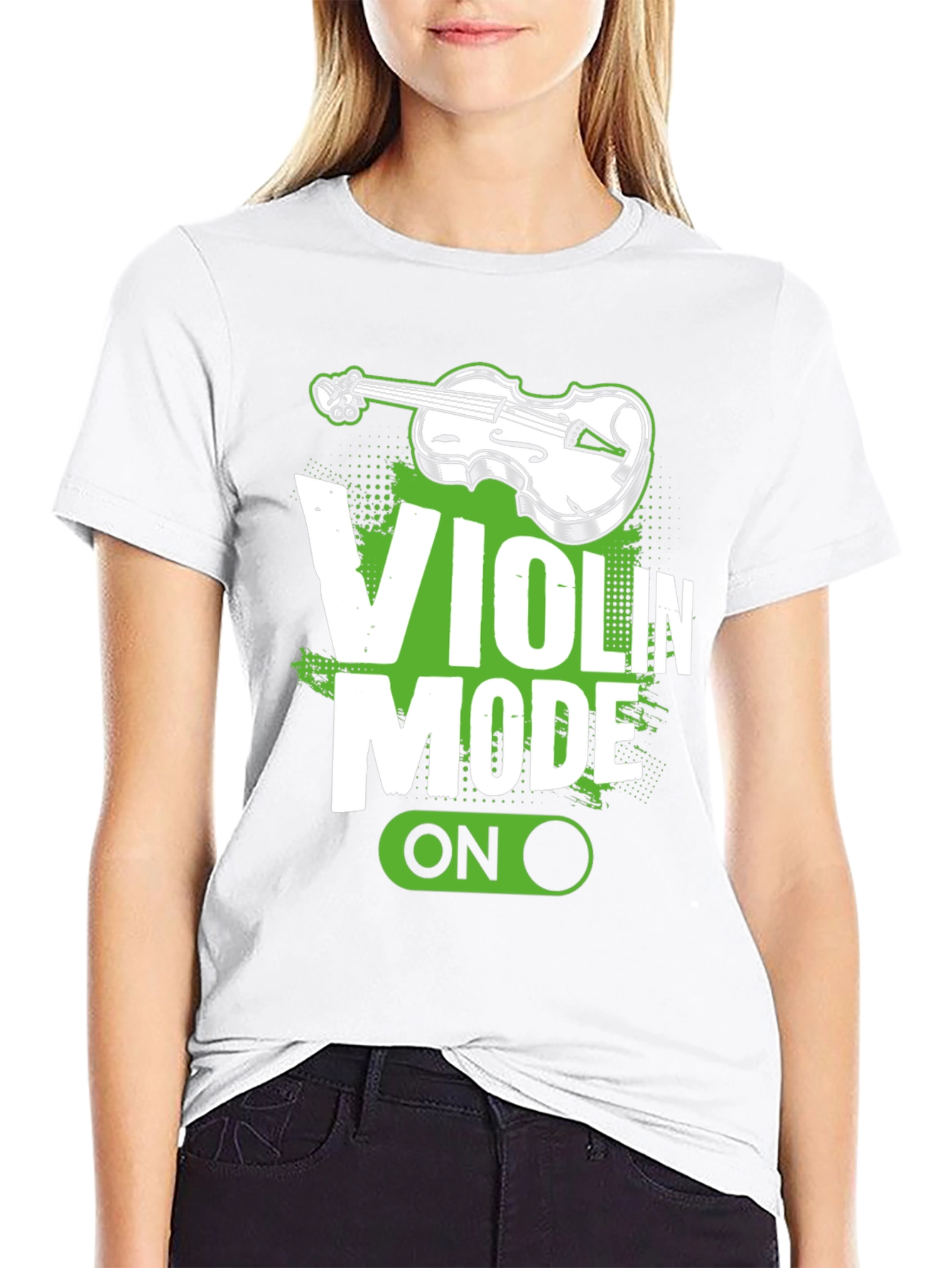 Violin Mode On - Graphic T-Shirt