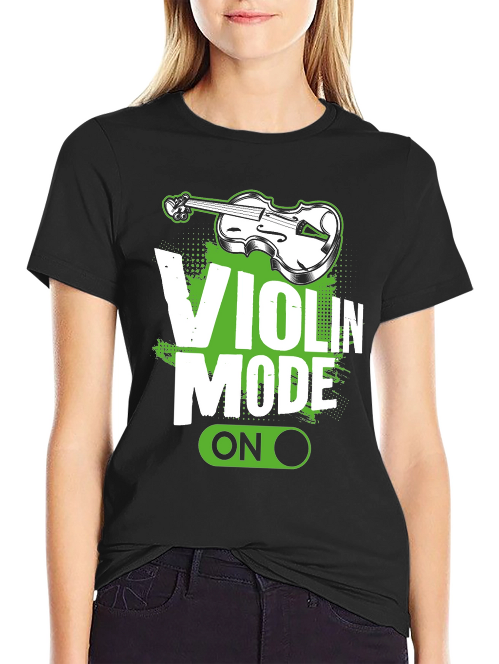 Violin Mode On - Graphic T-Shirt