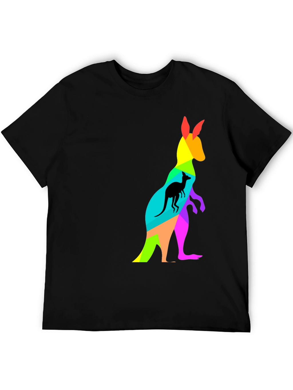 Rainbow Kangaroo Graphic Tee