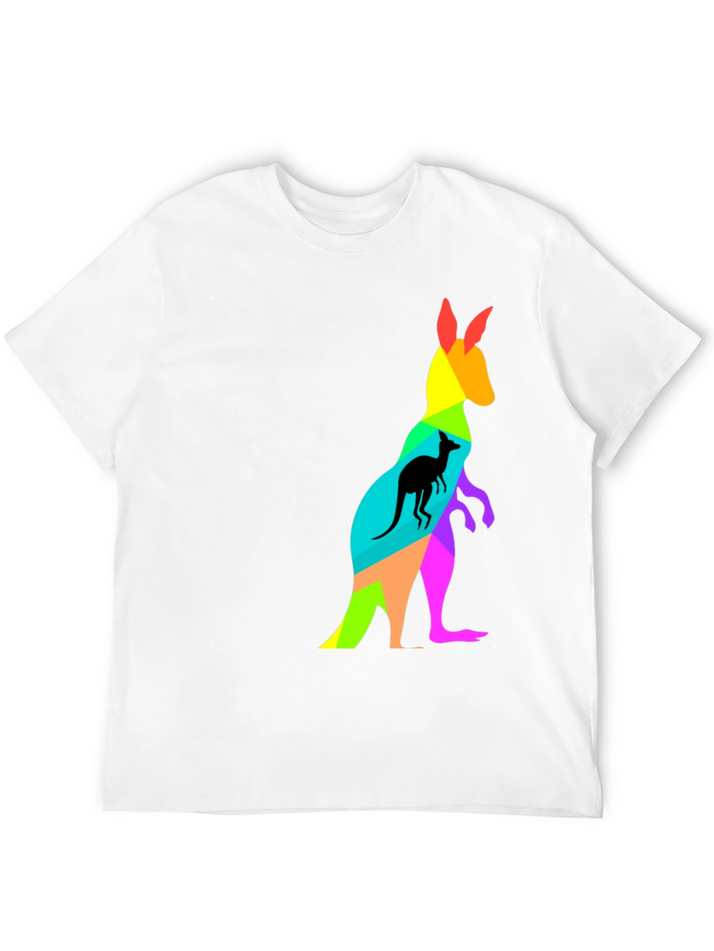 Rainbow Kangaroo Graphic Tee