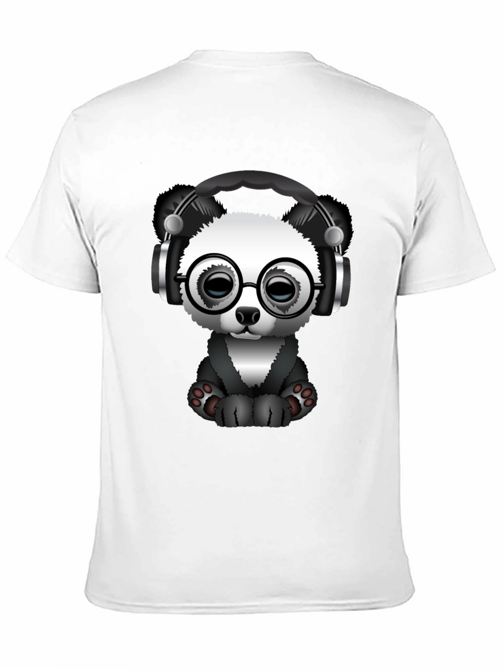 Cool Panda T-Shirt - Black Tee with Graphic