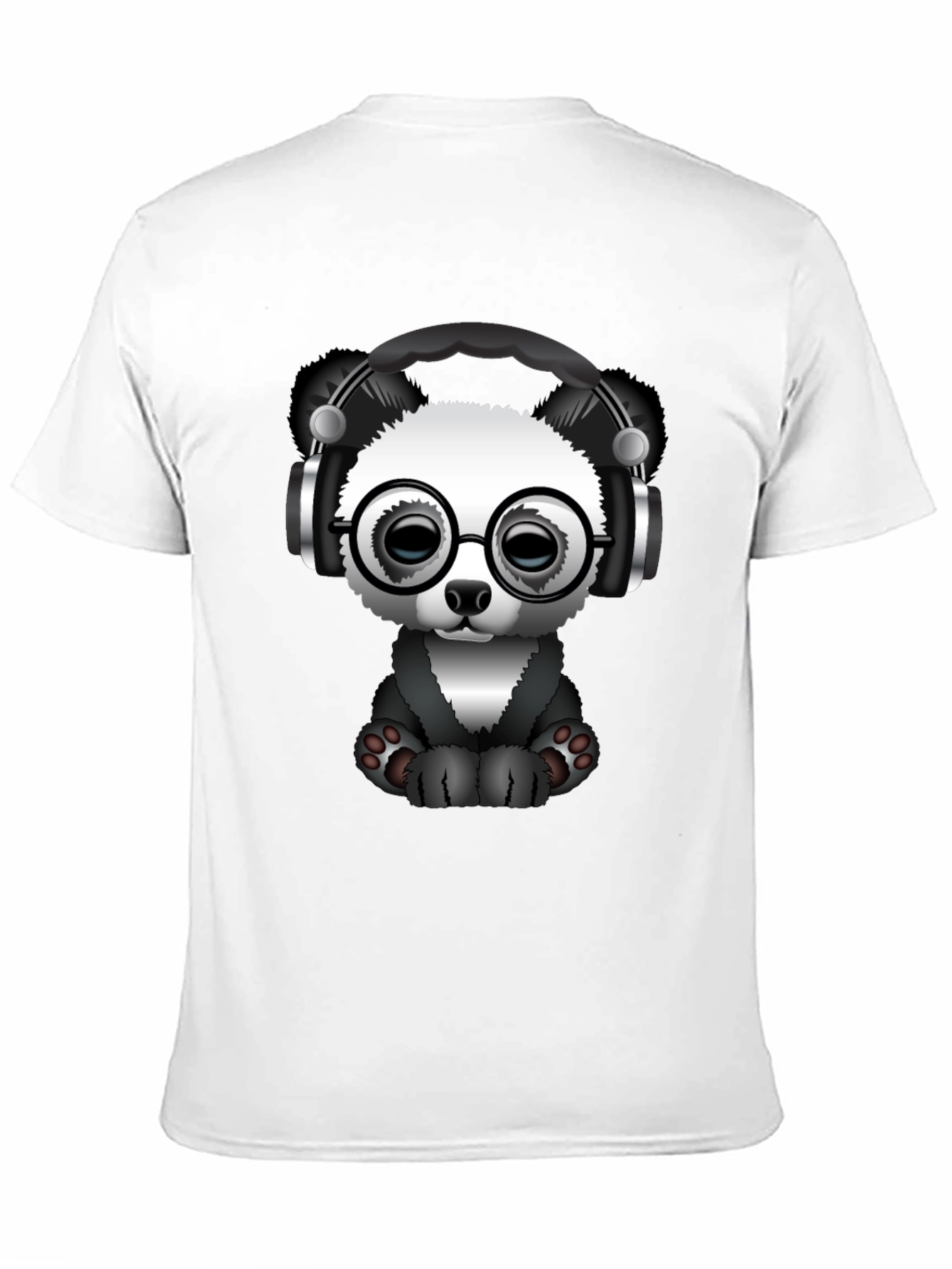 Cool Panda T-Shirt - Black Tee with Graphic