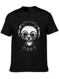 Cool Panda T-Shirt - Black Tee with Graphic