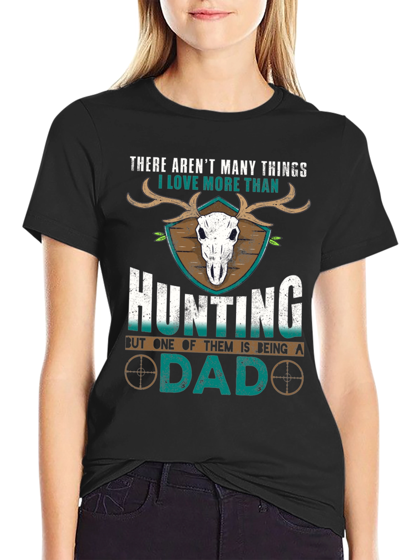 Hunting Dad T-Shirt - Gift for Outdoorsmen