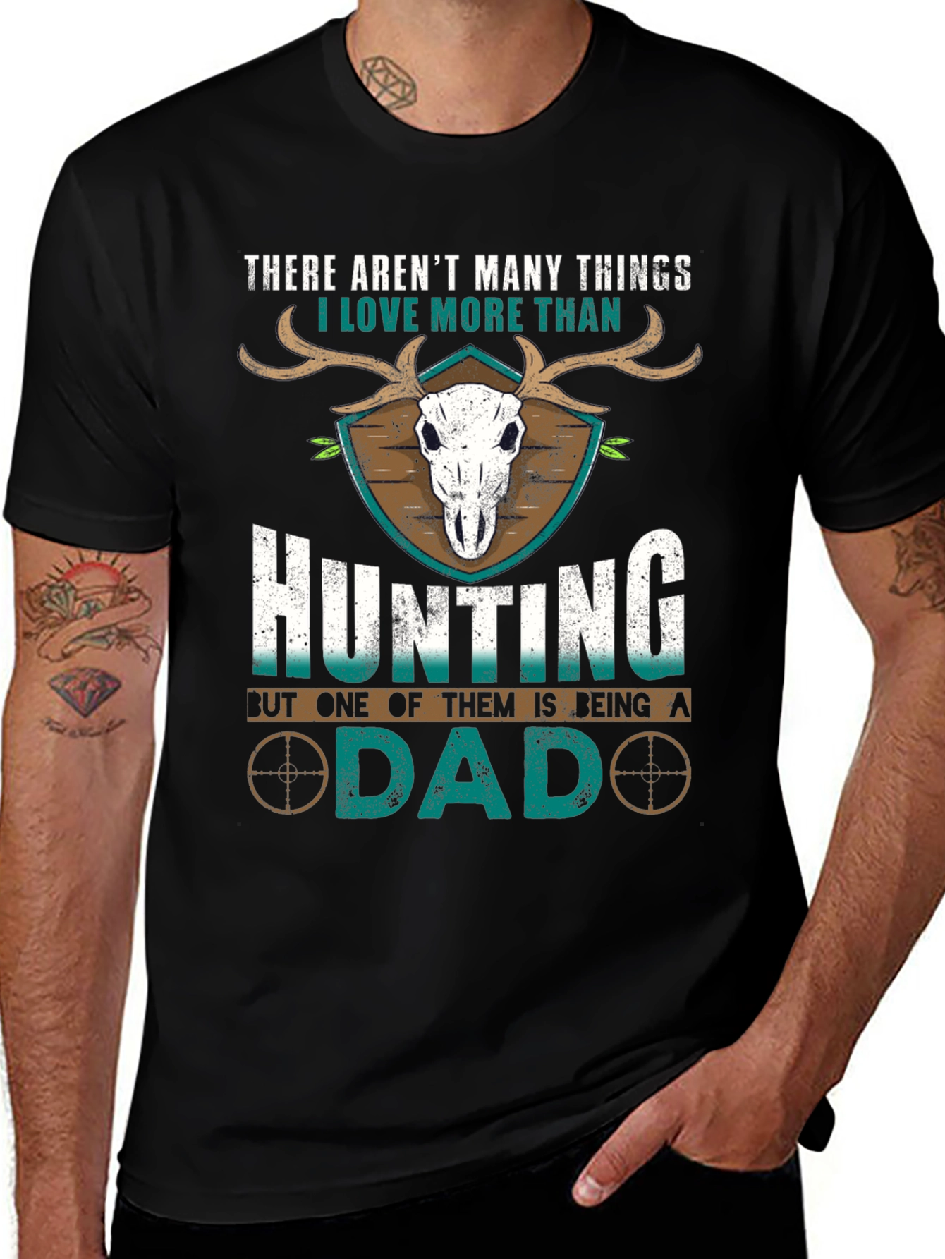 Hunting Dad T-Shirt - Gift for Outdoorsmen