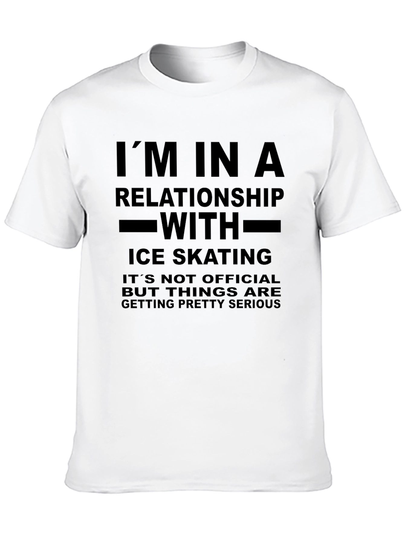 Im In a Relationship with Ice Skating T-Shirt