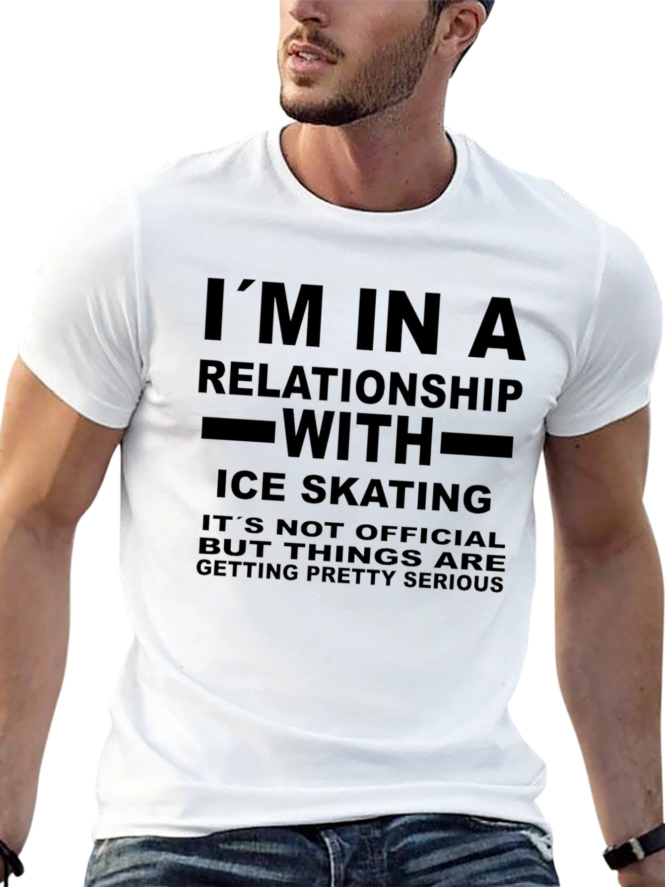 Im In a Relationship with Ice Skating T-Shirt