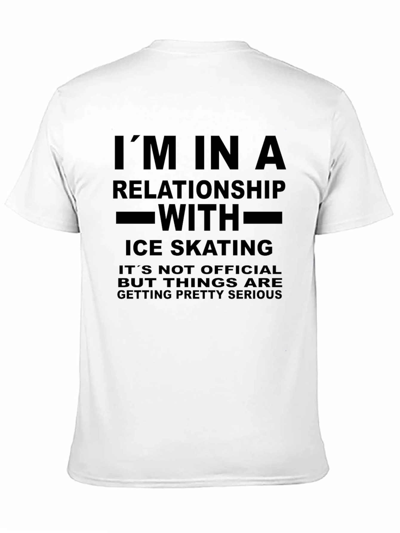 Im In a Relationship with Ice Skating T-Shirt