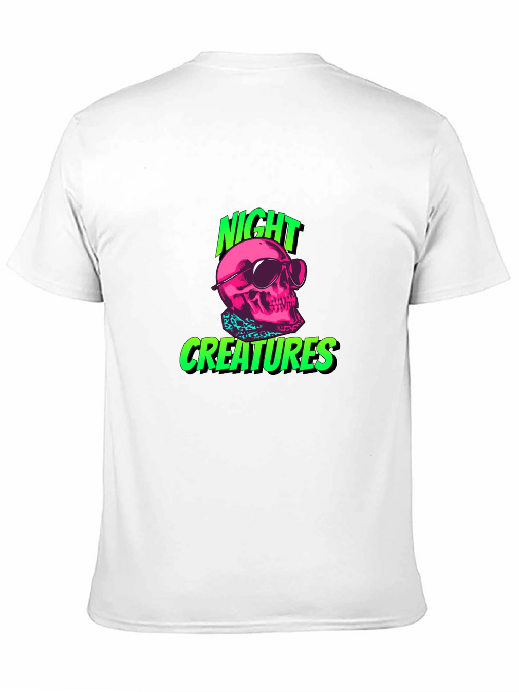 Night Creatures Skull Graphic T-Shirt