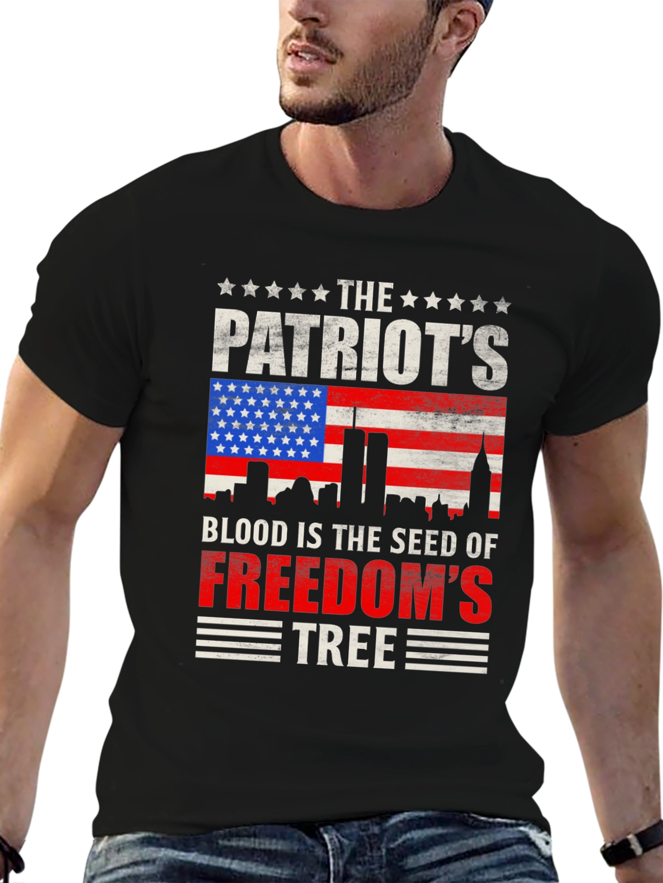 Patriots Blood Freedom Tree T-Shirt