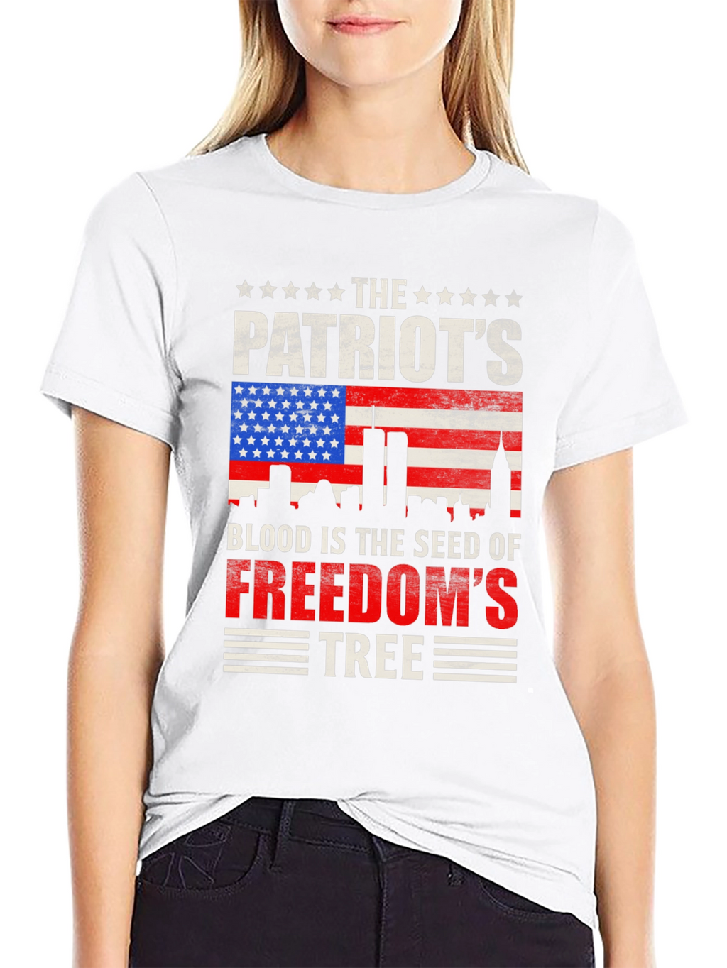 Patriots Blood Freedom Tree T-Shirt