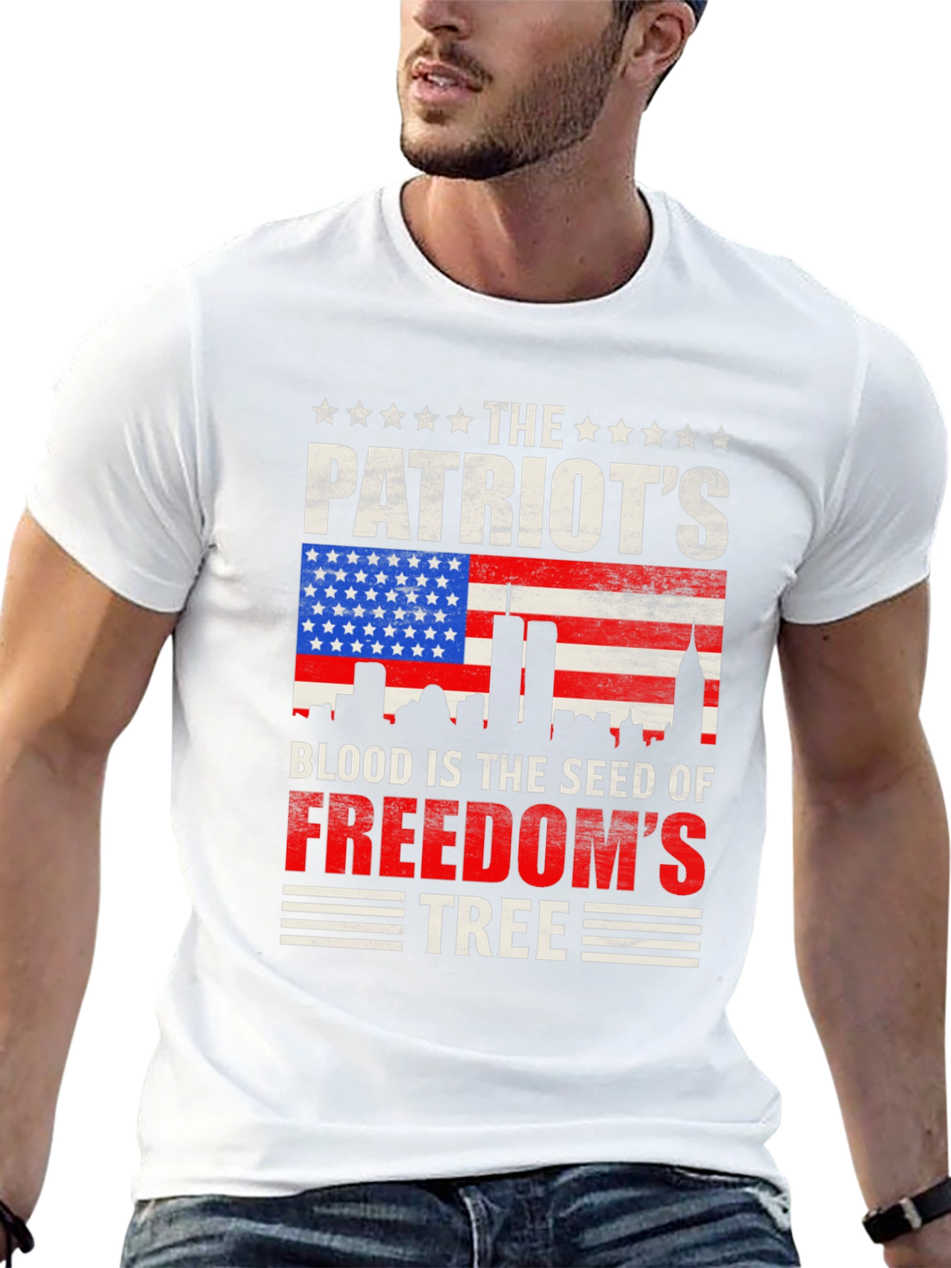 Patriots Blood Freedom Tree T-Shirt