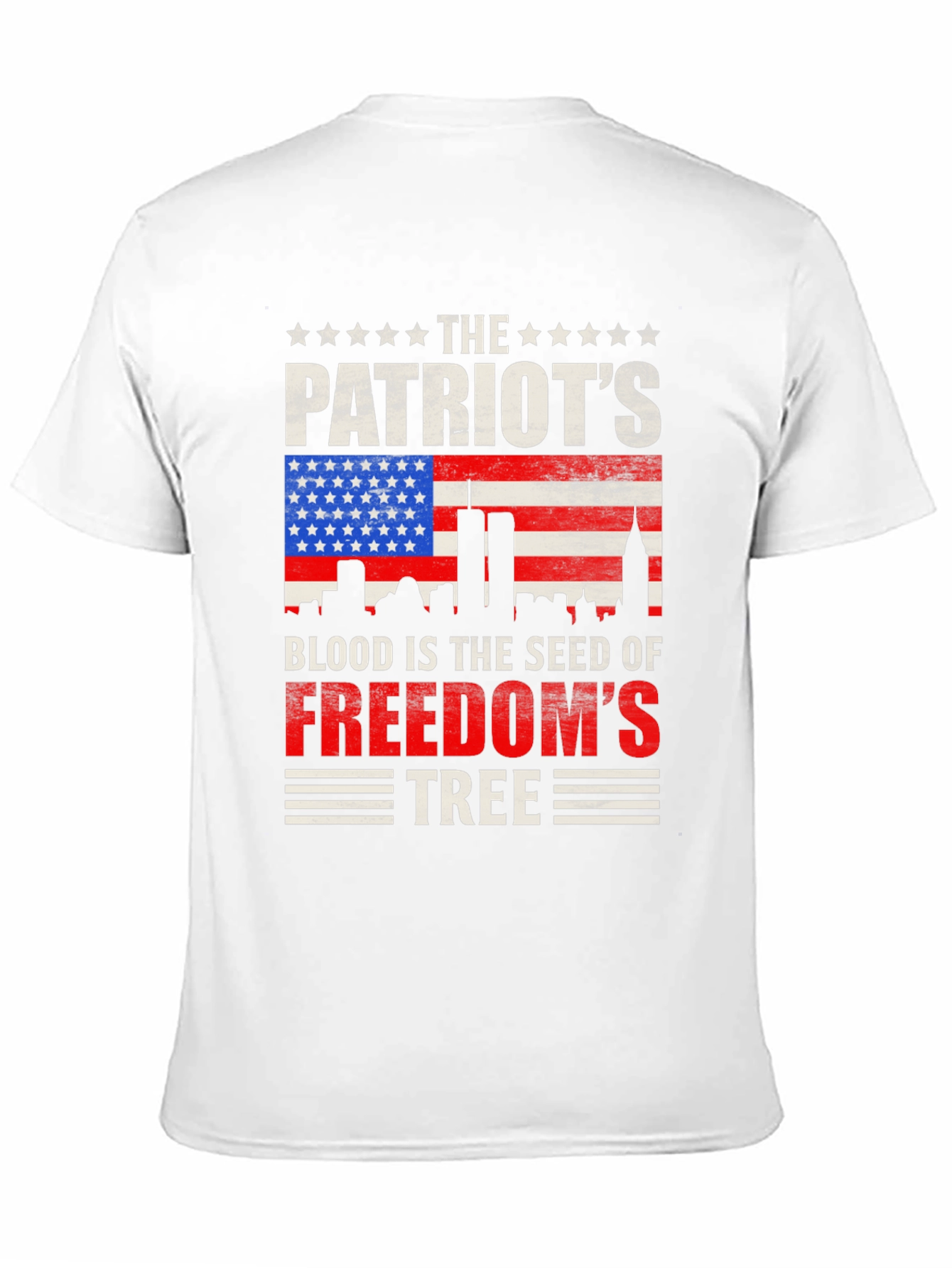 Patriots Blood Freedom Tree T-Shirt